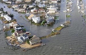 Flooding from Hurricane Sandy